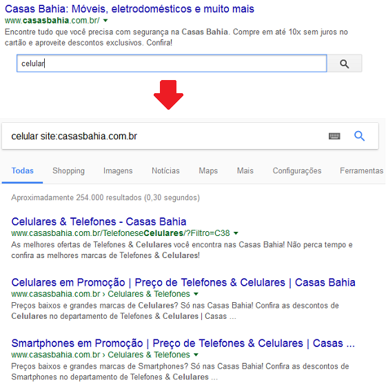 Sitelink Searchbox Google