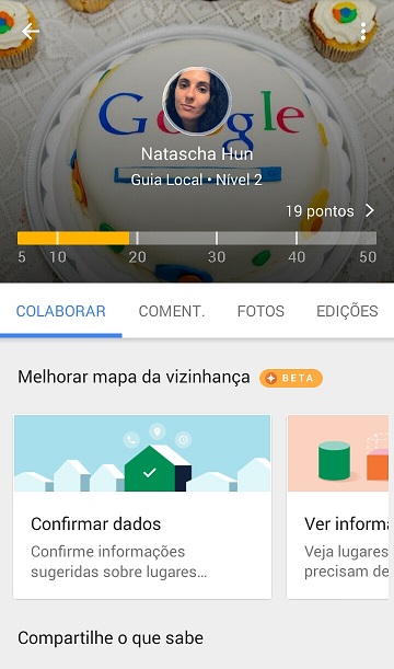 Projeto Google Guias Locais (Local Guide)